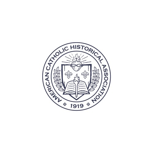 New logo and seal for 102-year-old academic organization (American Catholic Historical Association) Design by vsbrand