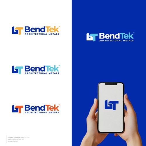 "BendTek Logo Refresh" winning Landing page design
