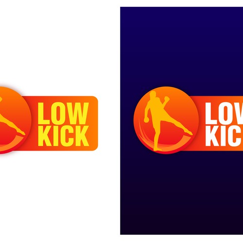 Awesome logo for MMA Website LowKick.com! デザイン by rintov