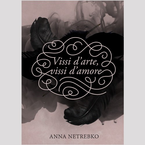 Illustrate a key visual to promote Anna Netrebko’s new album Réalisé par ZOLAB