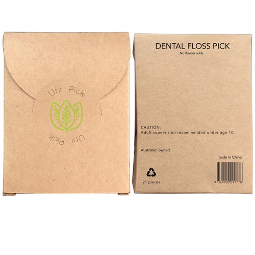 We need a Clean & Minimum design for our first Smart packaging dental floss picks product Design by Tanzina5