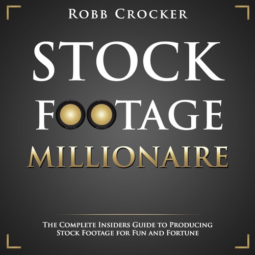 Eye-Popping Book Cover for "Stock Footage Millionaire" Réalisé par Monika Zec