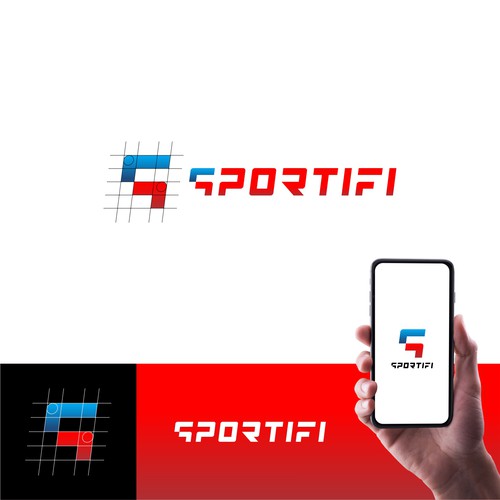 Design a sport app logo; app used for venue booking and player matching Design by GNTL™