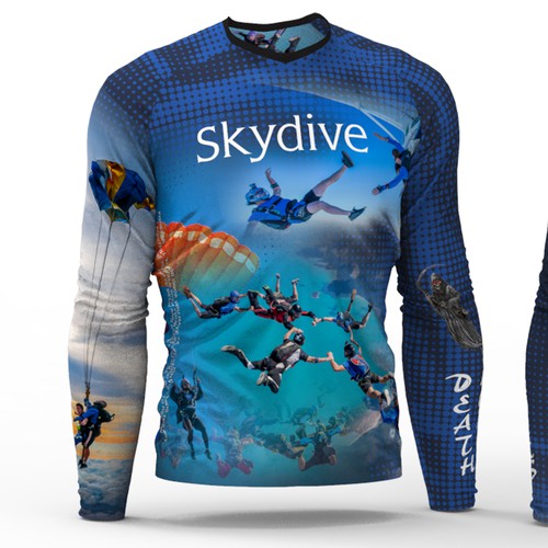 Skydive jersey Clothing or apparel contest