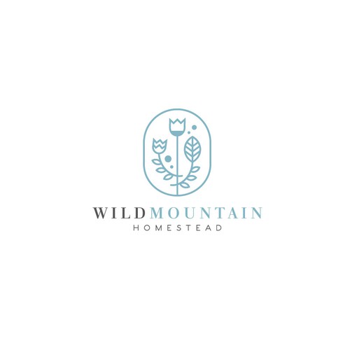 Artistic modern logo needed for a mountain-top flower farm. Design by Mayartistic