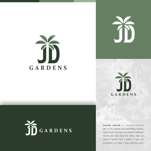Redesign Modern Palm Logo for Plant Nursery Design by LeoMarco