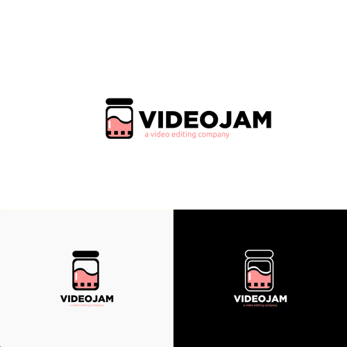 Cool logo for video editing company combining creativity and tech Design by Flat.std