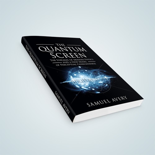 Book Cover: Quantum Physics & Consciousenss Réalisé par ink.sharia