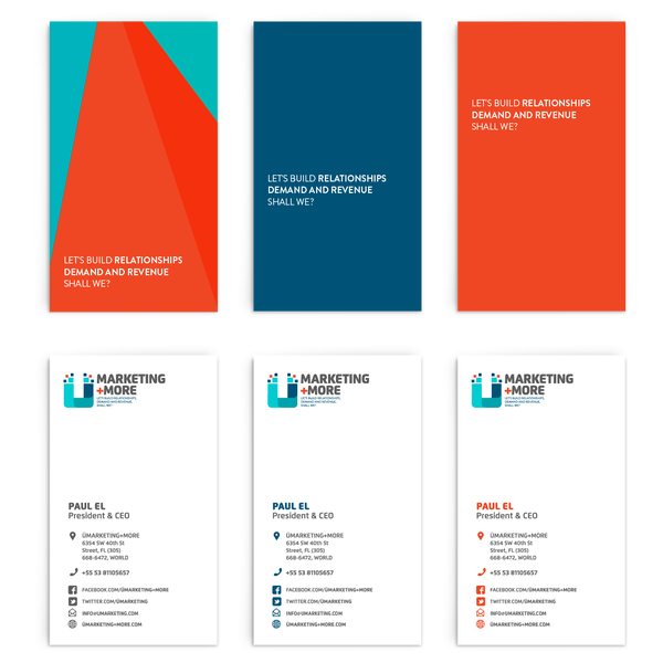 Logo Concept For U Marketing