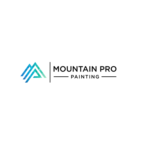 High-end, tech-focused Colorado painting company brand package Design by adam.h™