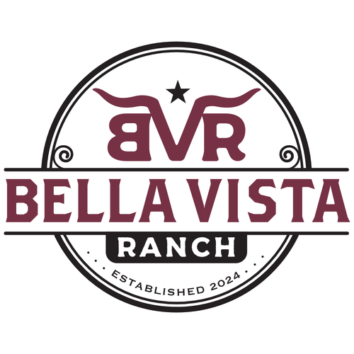 Western Logo design for Horse Ranch. Will be printed on hats shirts and used as a sponsor events Design by 'OUM'