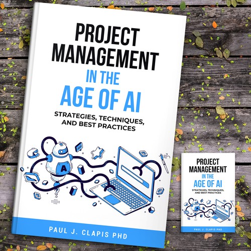 Simple, professional cover for a business book about Artificial Intelligence Design von ~99~