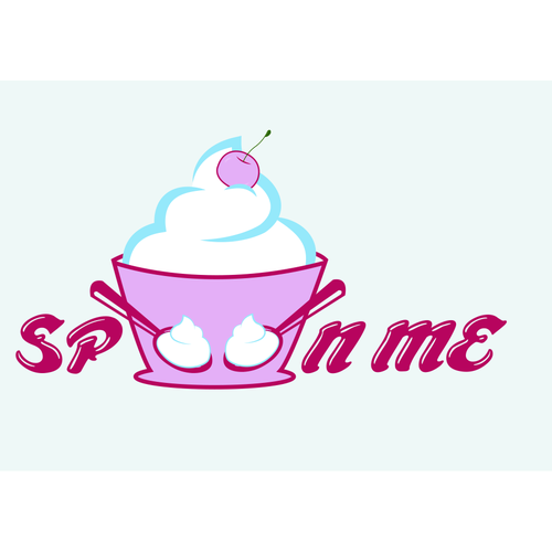 Create a trendy logo for a new Frozen yogurt shop! Spoon Me Yogurt Design by Mima_Mi