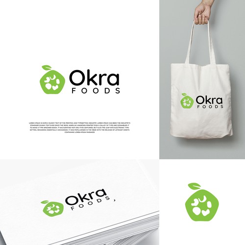 Okra inspired logo design Design by Roadpen