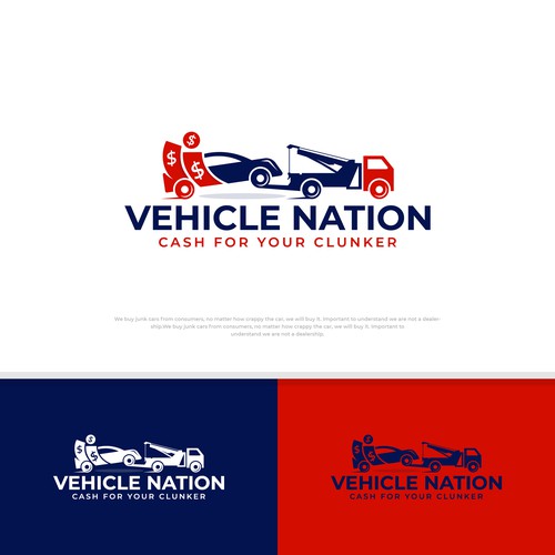 Diseño de Vehicle Nation Seeks Logo For Junk Car Business. de StudioJack