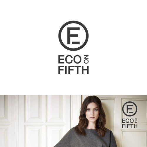 Elegant and Chic Eco Fashion Logo Design by DiFi