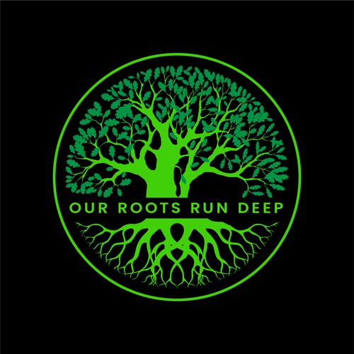 Our Roots Run Deep Illustration Design by PsalmTarah Design