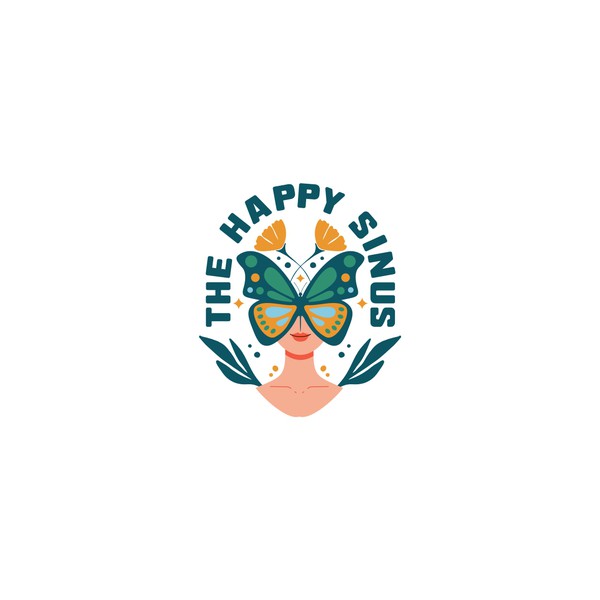Playful design for a breathing/sinus wellness brand