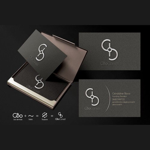Logo & business card contest entry by cemplux