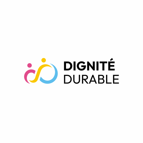 Design by makmoer titled "Human-centered logo for community development association: Dignité Durable"
