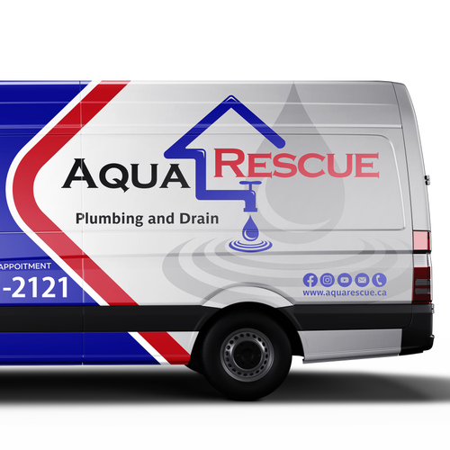 Aquarescue Van Wrap Design by ATJEH™