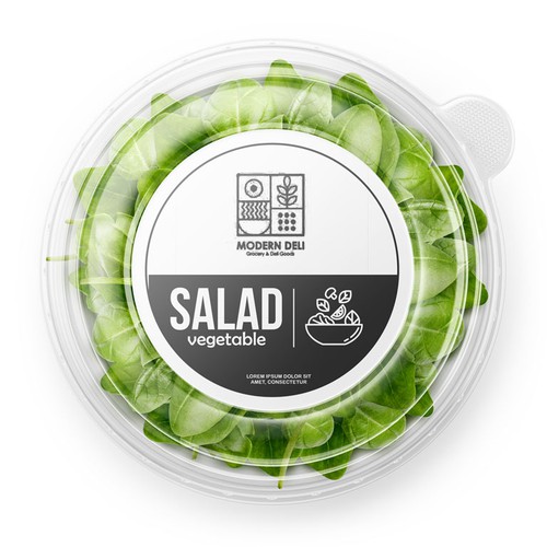 Creative yet economic food packaging for ready to go meals Design by Budour A.