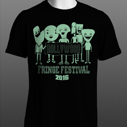 The 2016 Hollywood Fringe Festival T-Shirt Design by Vrabac