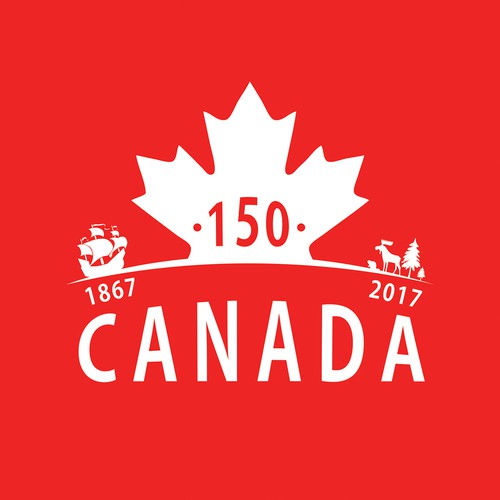 Community contest: Design Canada’s 150th birthday logo! Diseño de METRODESIGN99