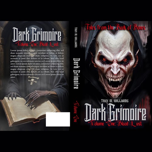 Design Dark Grimoire di Labelschmiede