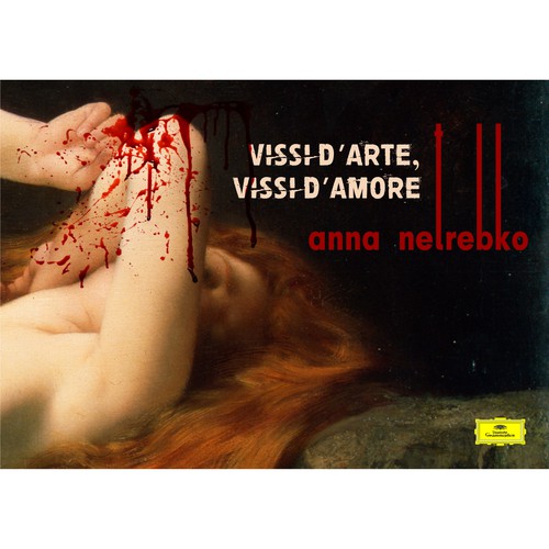 Illustrate a key visual to promote Anna Netrebko’s new album Design by alejandro_sanz