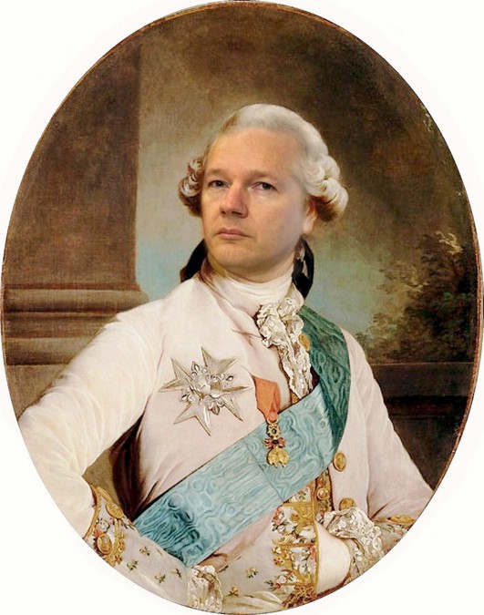 Design the next great hair style for Julian Assange 