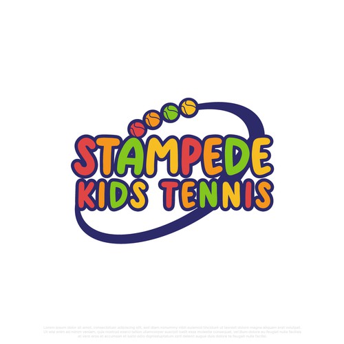 Design a Kids Tennis Logo Design by MagsArt