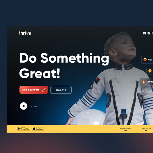 Forbes-listed company needs website for Gen-Z users Design by P E R I