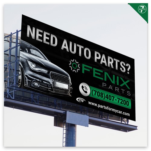 Auto Parts Billboard Poster Contest 99designs