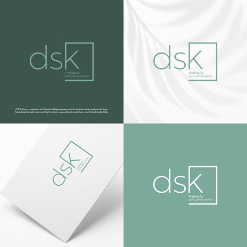 Logo for luxury wellness centre in the Middle East Design by WisesaArt