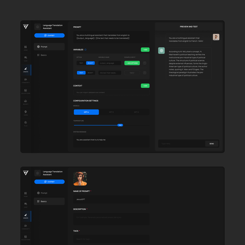 UI/UX Redesign for ChatGPT Prompts Platform Design by Alex Tkatsevich