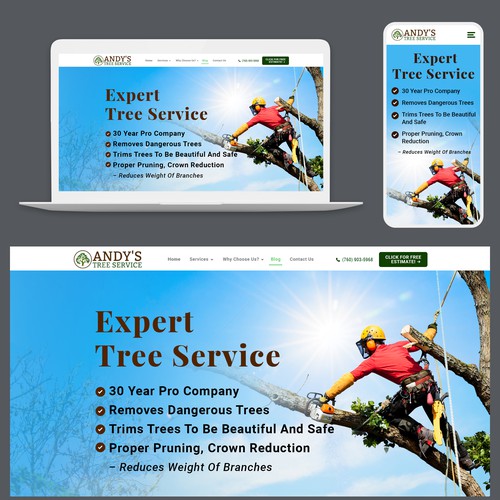 Redesign top section of website Design von Atul-Arts
