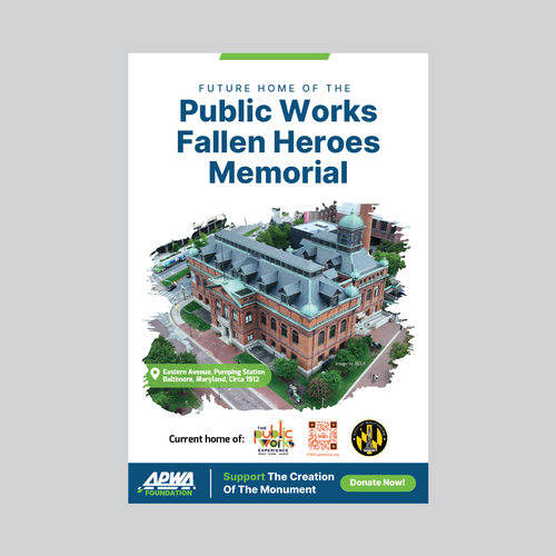 Raise awaress of Public Works and get your designs in the hands of international businesses Design by Bennah