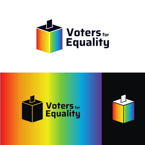 "Bold, modern logo for major LGBTQ+ political advocacy organization (500K+ followers)" winning Logo design