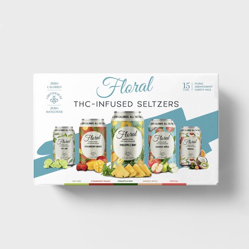 Designs | Seltzer Variety Pack Design | Product packaging contest