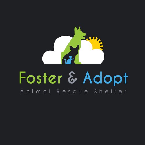 Design Redesign Animal Shelter Logo di Tsubakii