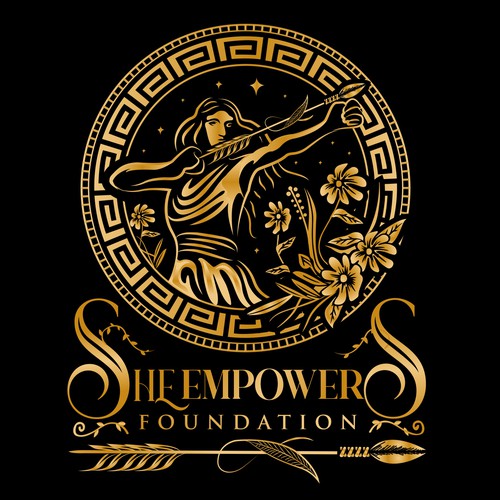 SHEempowers - luxurious design of a woman preferrably in some kind of a circle to appeal to women professionals Design by Jacob Gomes