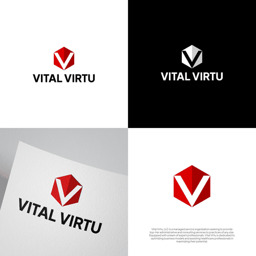 Management and consulting start-up seeking sleek, modern, and memorable branding materials Design by Parth Soni