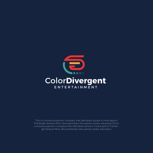 Divergent Color entertainment | African American Film Comapany Design por JosH.Creative™