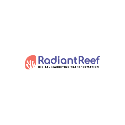 Design Radiant Reef brand logo di Danielf_