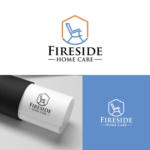 Fireside Home Care Logo Design by Web Hub Solution