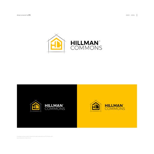 sophisticated logo for upscale apartments Design by FF3