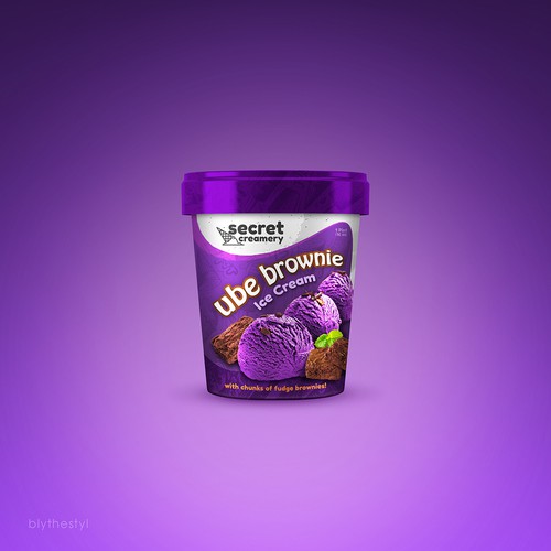 Ice Cream Packaging for Ube Ice Cream Design by marketingmaster