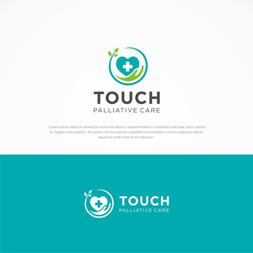 Palliative care logo for a boutique female-owned consulting practice Design by malih