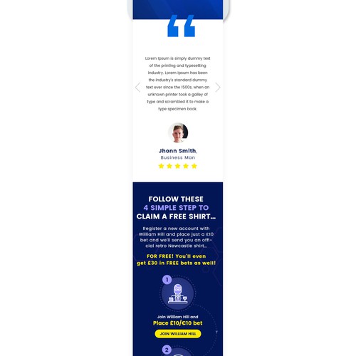 Design a compelling limited time offer landing page for football fans Design by Pixtech